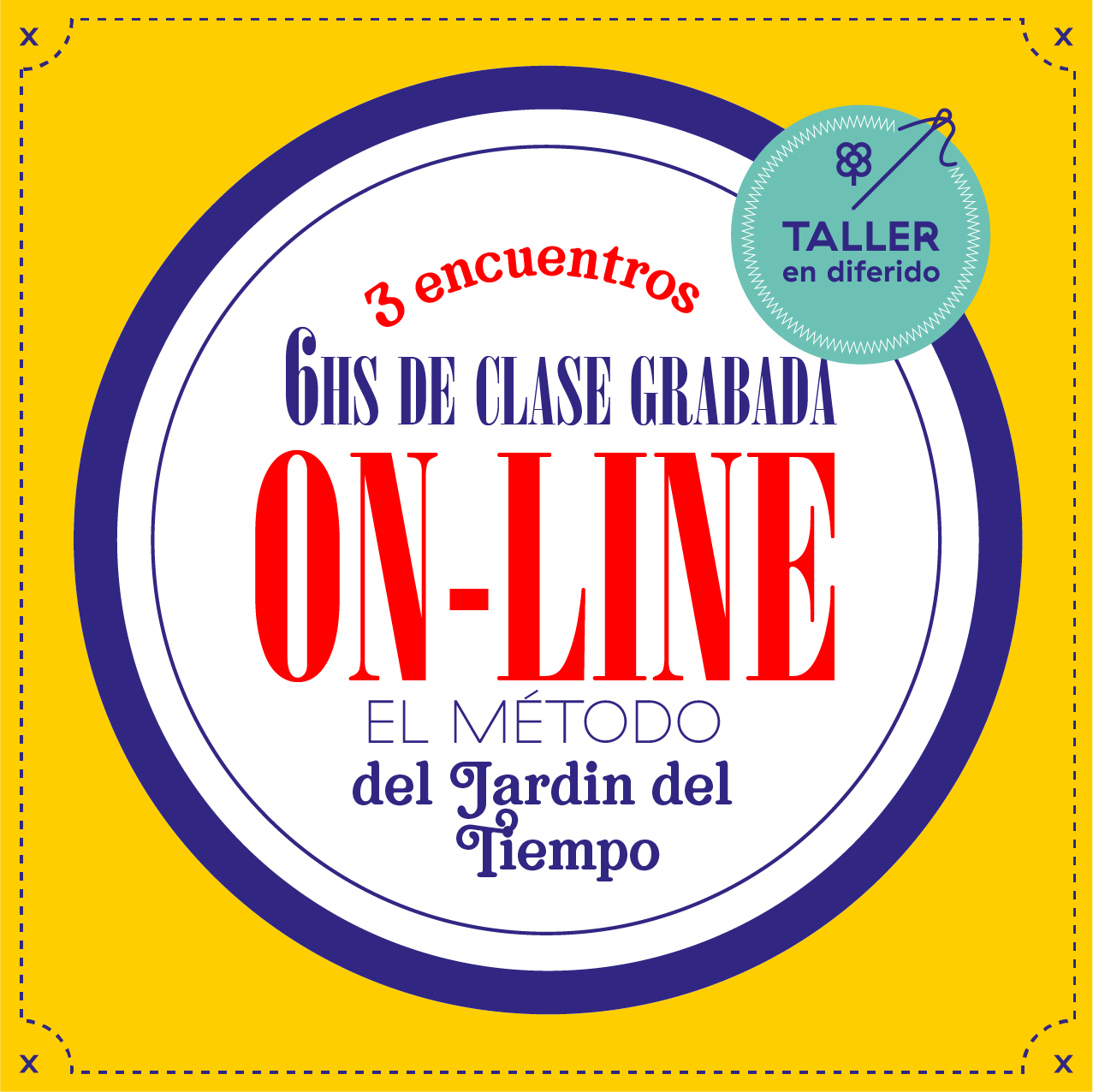 Taller ONLINE "El método del Jardín del Tiempo"